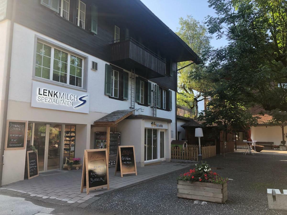 Hotel Krone Budget Lenk im Simmental Exterior foto